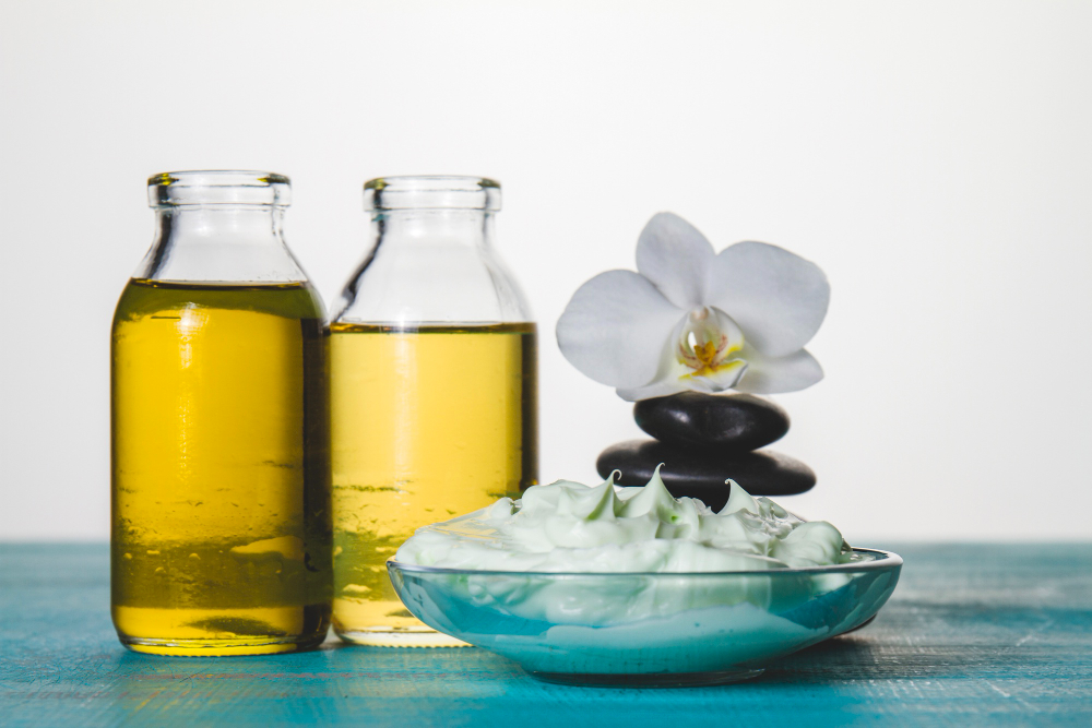 Huile de massage relaxante